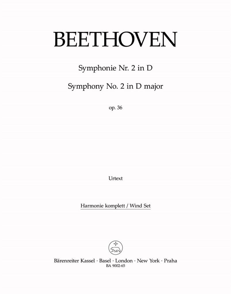 Ludwig van Beethoven: Symphony No.2 In D Op.36: Vents (Ensemble)