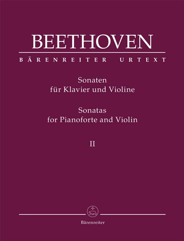 Ludwig van Beethoven: Sonatas for Pianoforte and Violin op. 30: Violon et Accomp.