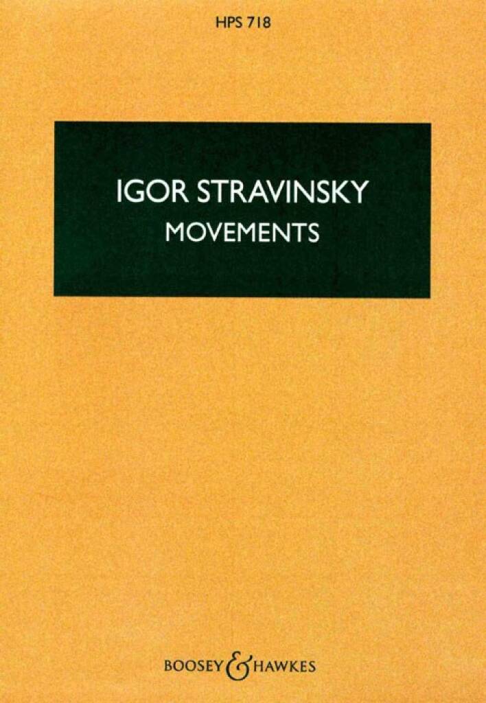 Igor Stravinsky: Movements: Orchestre et Solo