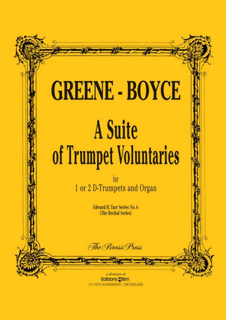 Greene: A Suite of Trumpet Voluntaries: Duo pour Trompettes