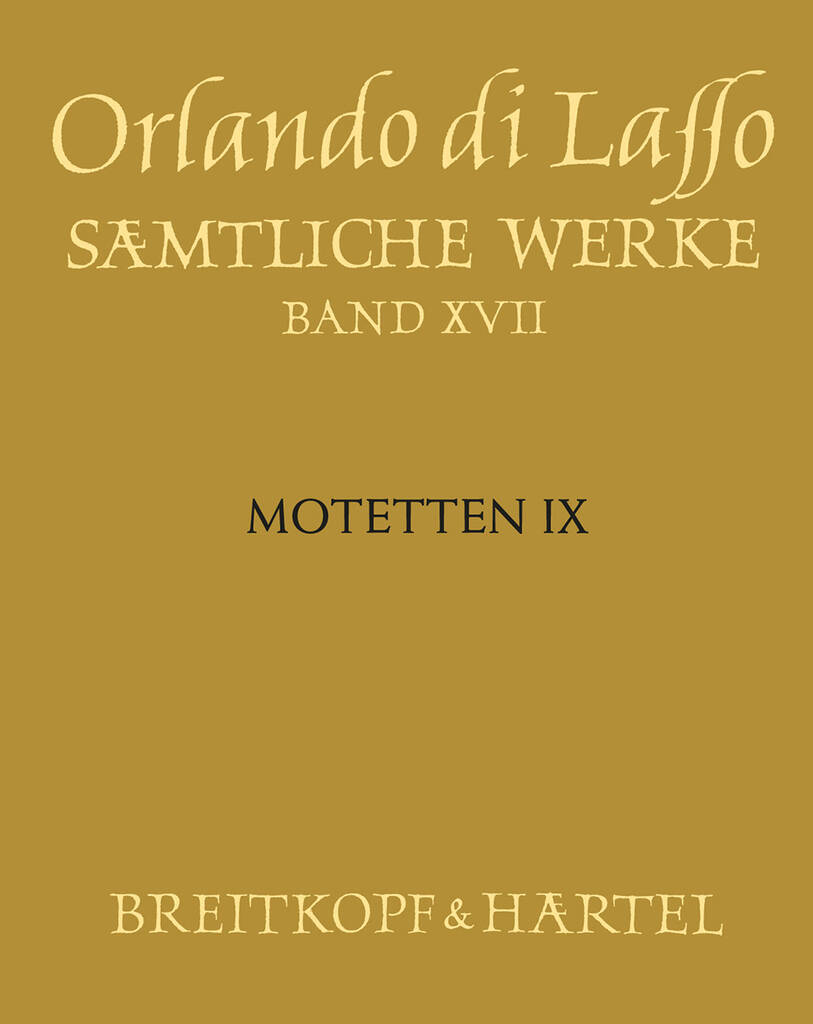 Orlando di Lasso: Complete Works: Orchestre Symphonique