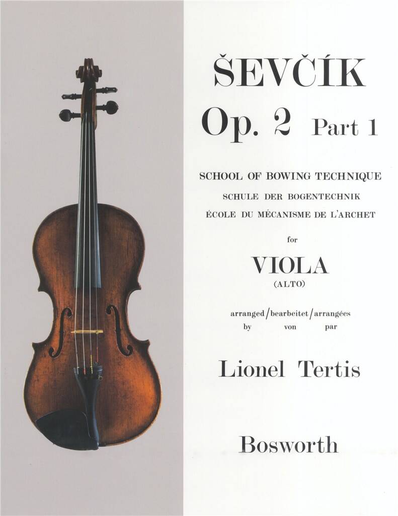 Viola Studies: School Of Bowing Technique Part 1