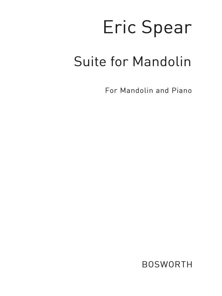 Spear, E Suite For Mandolin: Mandoline