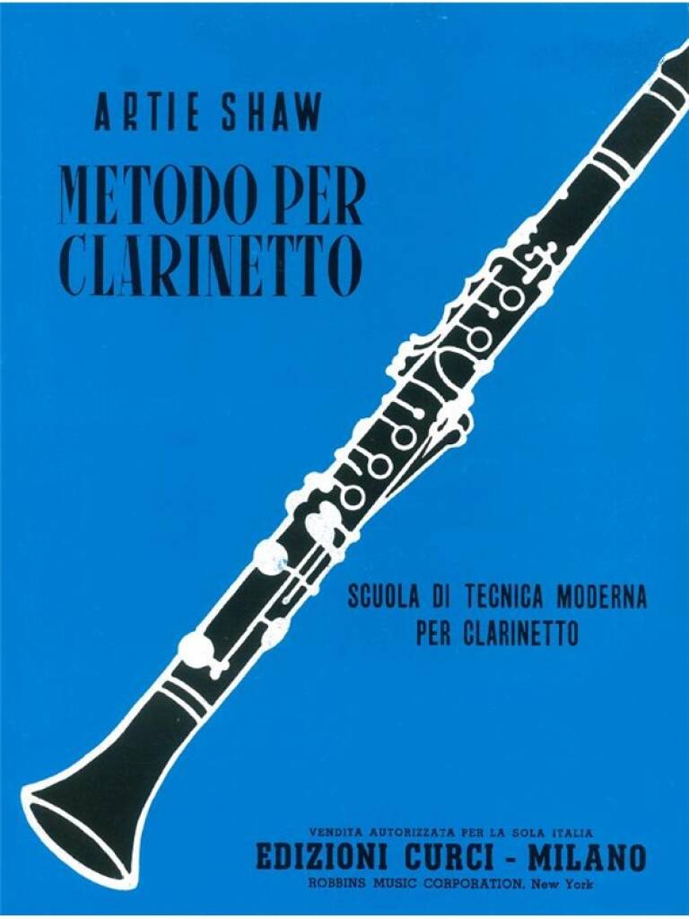 Artie Shaw: Metodo Per Clarinetto