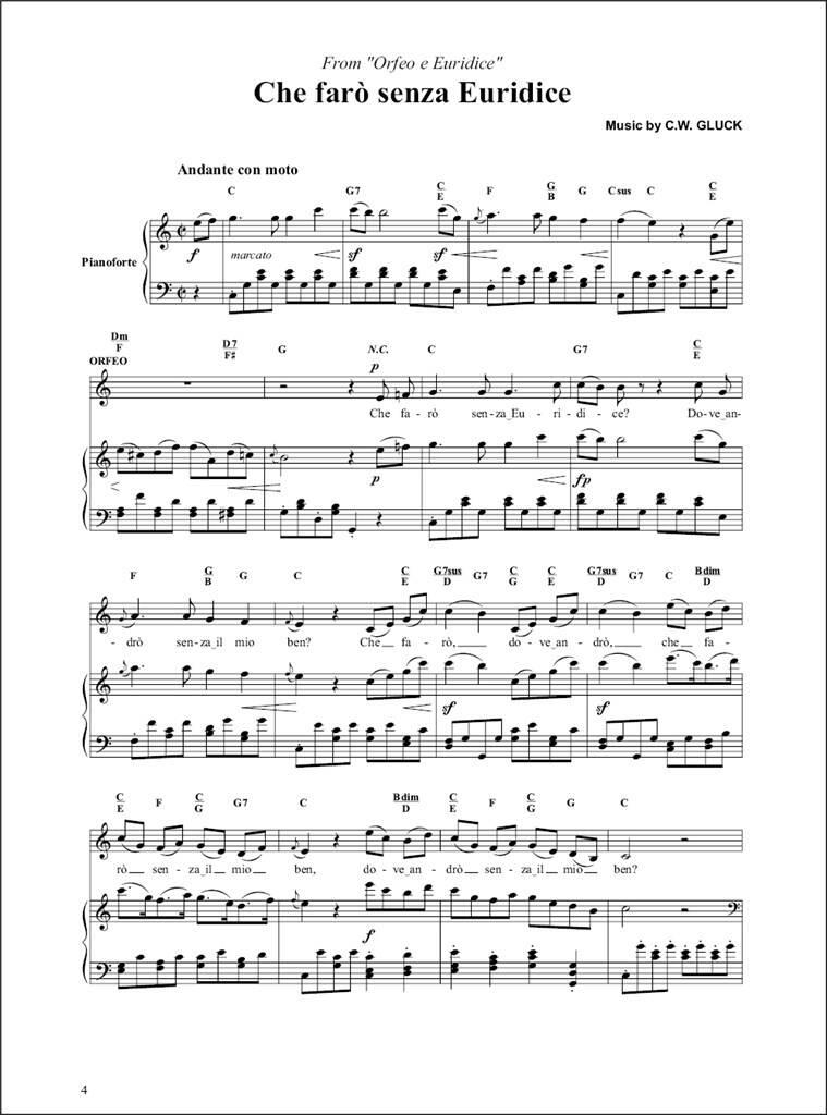 Opera: Arias For Mezzosoprano: Chant et Piano