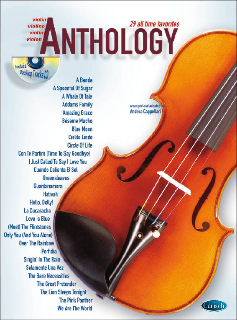 Anthology Violin Vol. 1: (Arr. Andrea Cappellari): Solo pour Violons