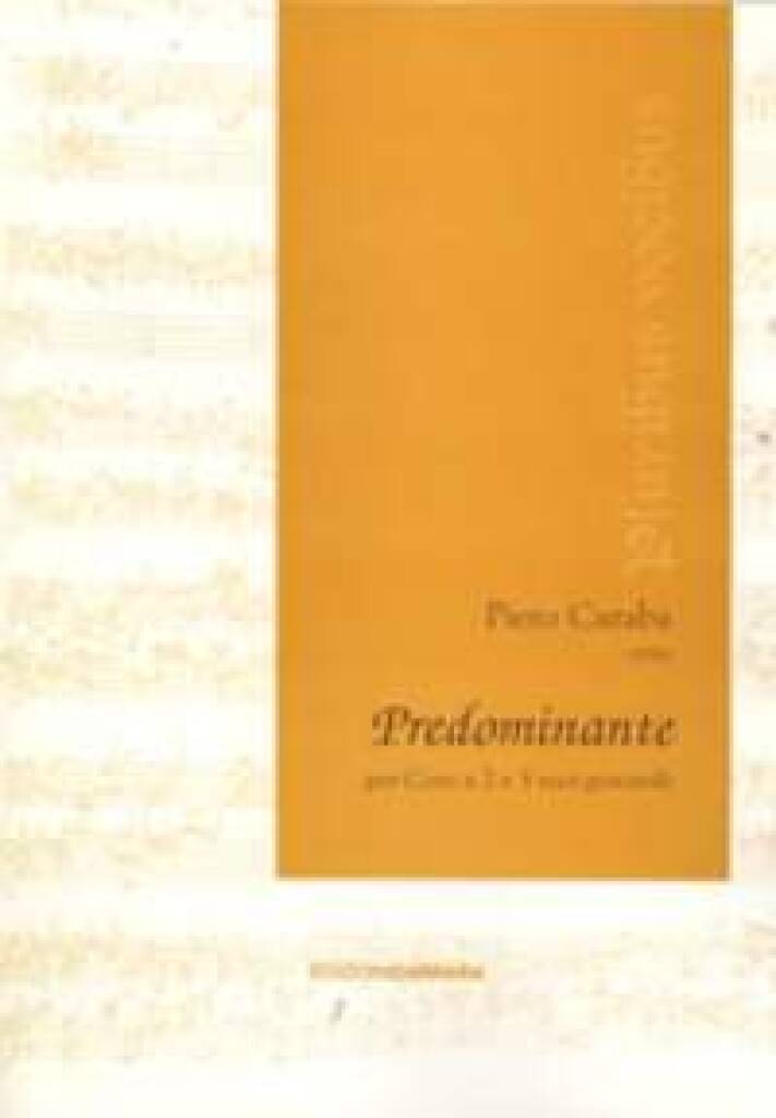 Piero Caraba: Predominante: Chœur d'Enfants