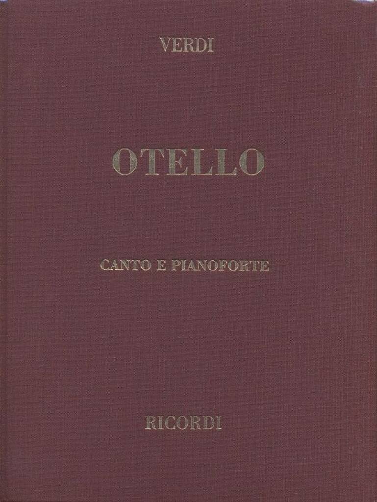 Giuseppe Verdi: Otello: Partitions Vocales d'Opéra