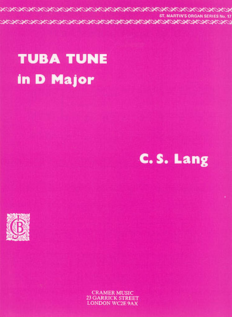 Tuba Tune In D Major St M 17: Orgue
