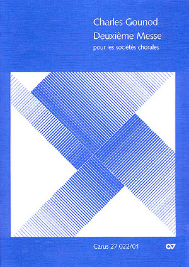 Charles Gounod: Messe brève no. 2 pour les sociétés chorales: Voix Basses et Piano/Orgue