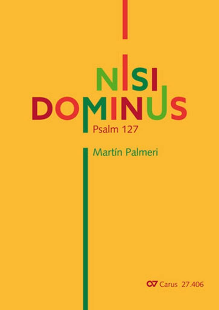 Martin Palmeri: Nisi Dominus: Chœur Mixte et Ensemble
