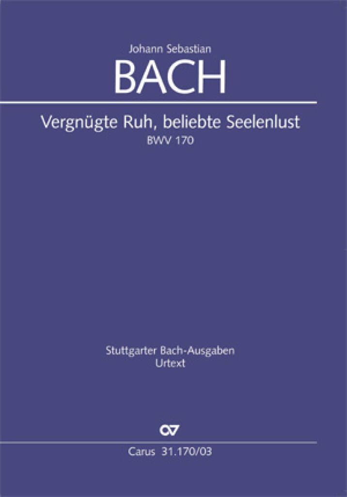 Johann Sebastian Bach: Vergnügte Ruh, beliebte Seelenlust: (Arr. Paul Horn): Ensemble de Chambre