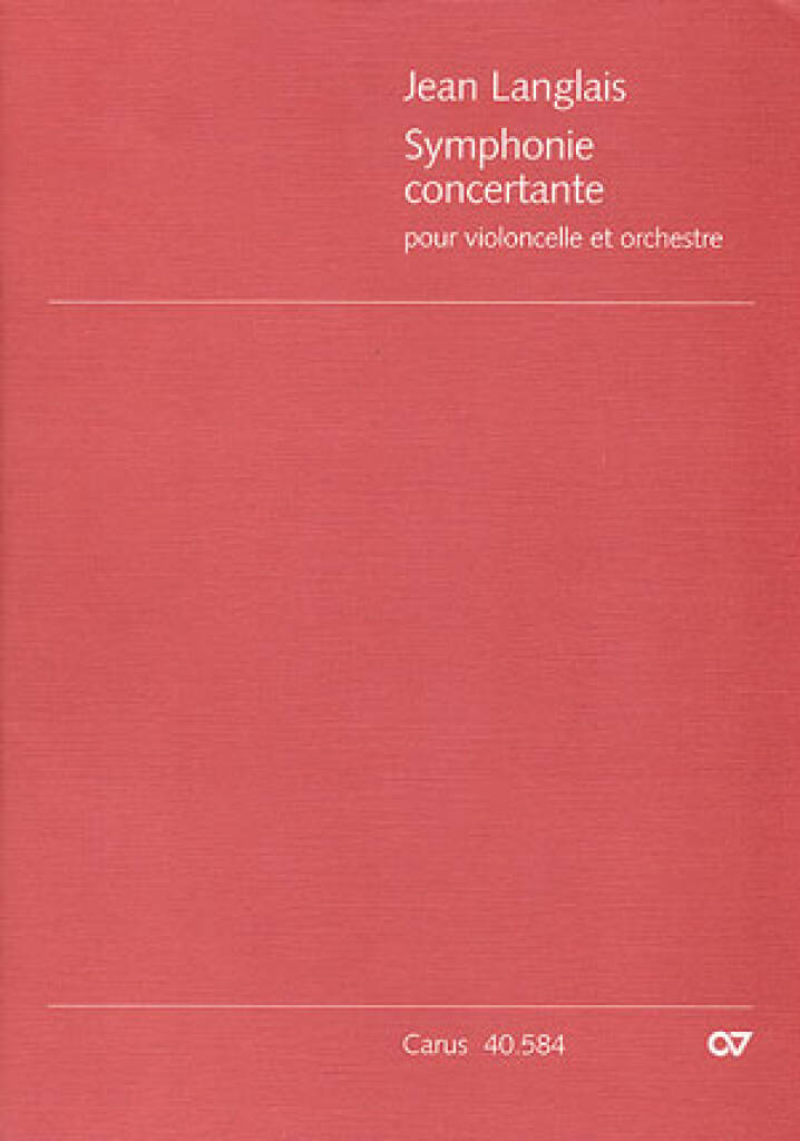 Jean Langlais: Symphonie concertante pour cello et orchestre: Orchestre et Solo
