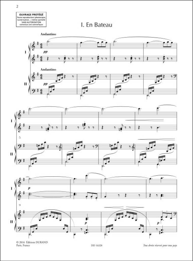 Claude Debussy: Petite suite pour piano à quatre mains: Piano Quatre Mains