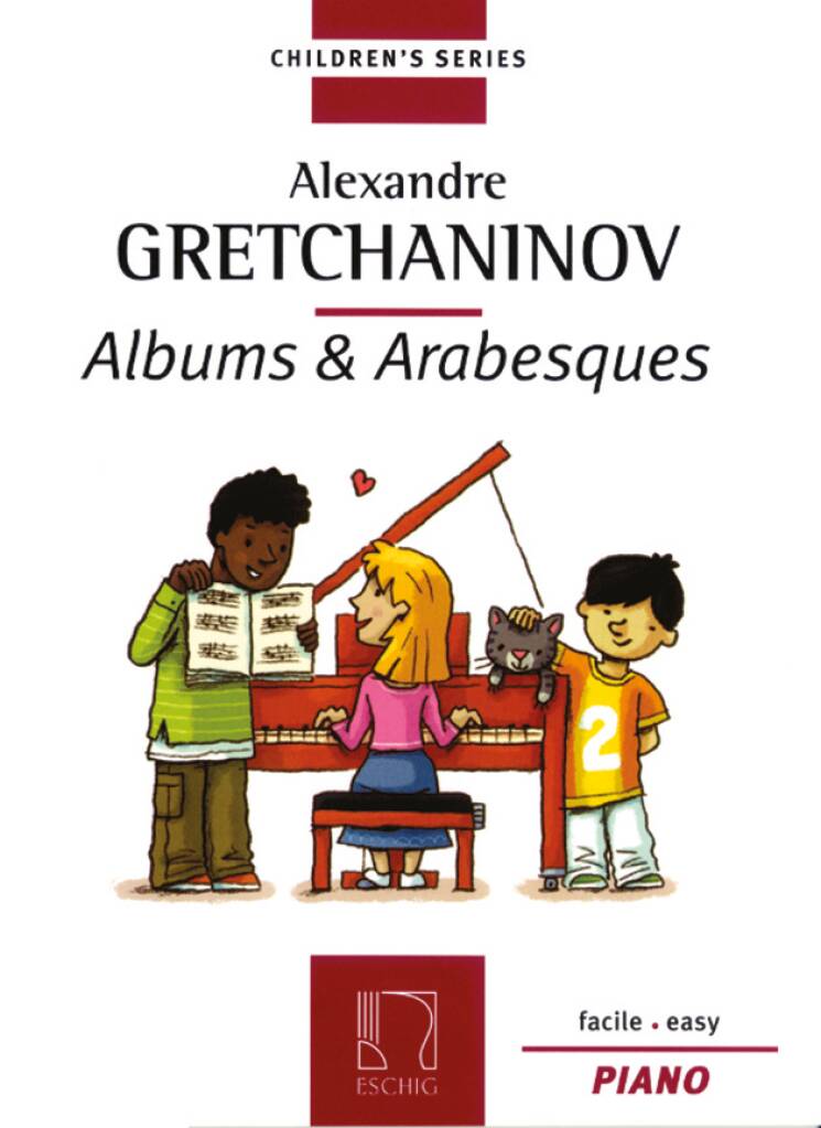 Alexander T. Gretchaninov: Albums + Arabesques: Solo de Piano