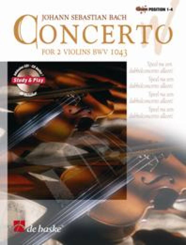 Johann Sebastian Bach: Concerto BWV 1043: (Arr. Roland Kernen): Solo pour Violons