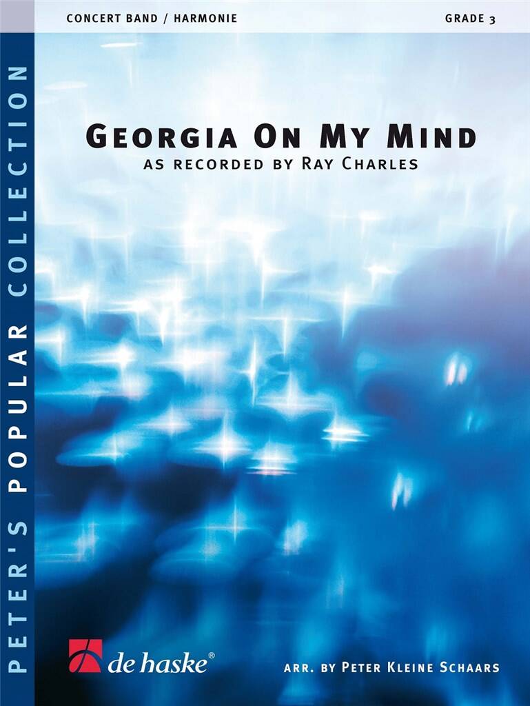 Ray Charles: Georgia On My Mind: (Arr. Peter Kleine Schaars): Orchestre d'Harmonie
