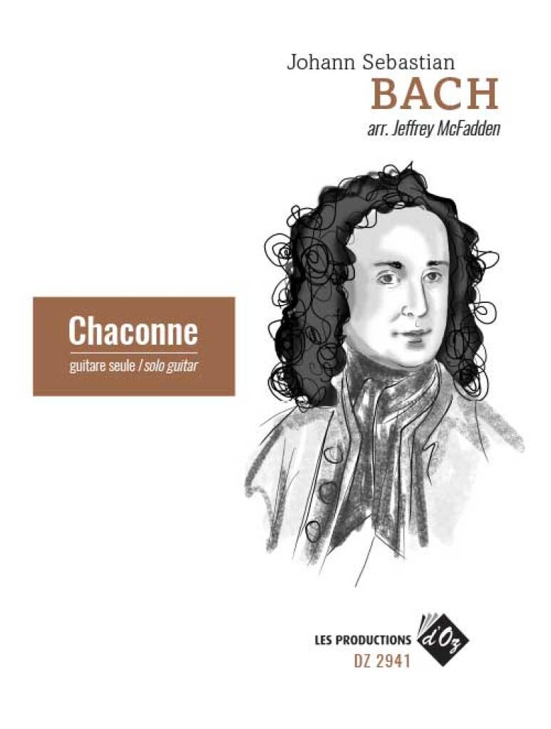 Johann Sebastian Bach: Chaconne BWV 1004: (Arr. Jeffrey McFadden): Solo pour Guitare