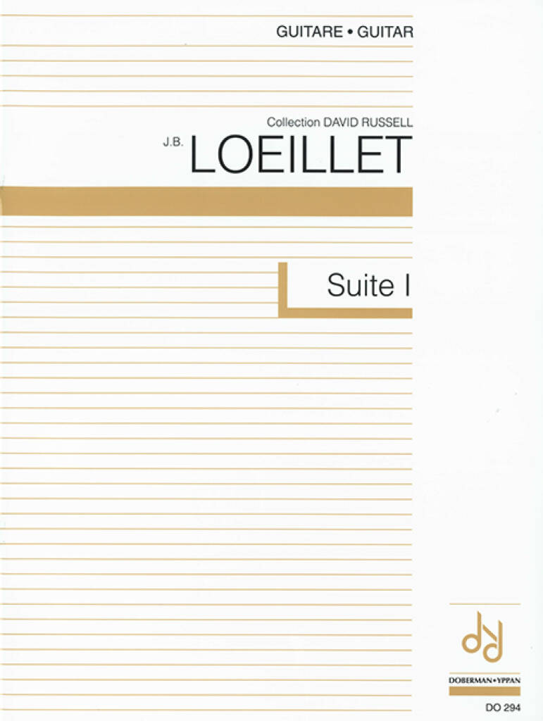 Jean-Baptiste Loeillet: Suite I: Solo pour Guitare