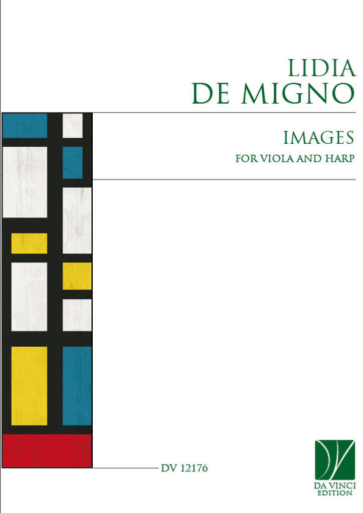 Lidia Di Migno: Images, for Viola and Harp: Alto et Accomp.