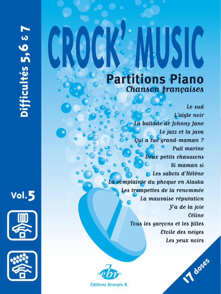 Serge Gainsbourg: Crock' music Vol. 5: (Arr. Armelle Cocheril): Solo de Piano