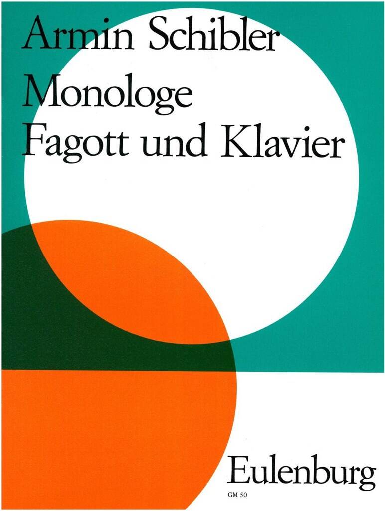 Armin Schibler: Monologe: Basson et Accomp.