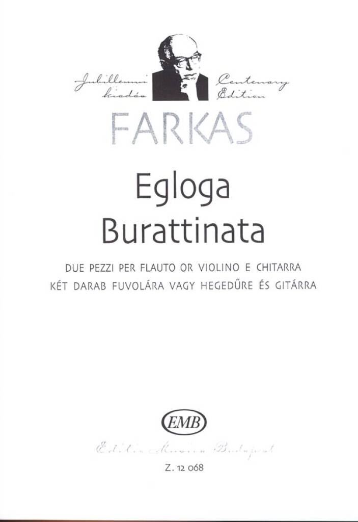 Ferenc Farkas: Egloga - Burattinata: Ensemble de Chambre