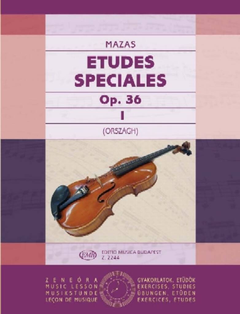 Etudes spéciales I op. 36