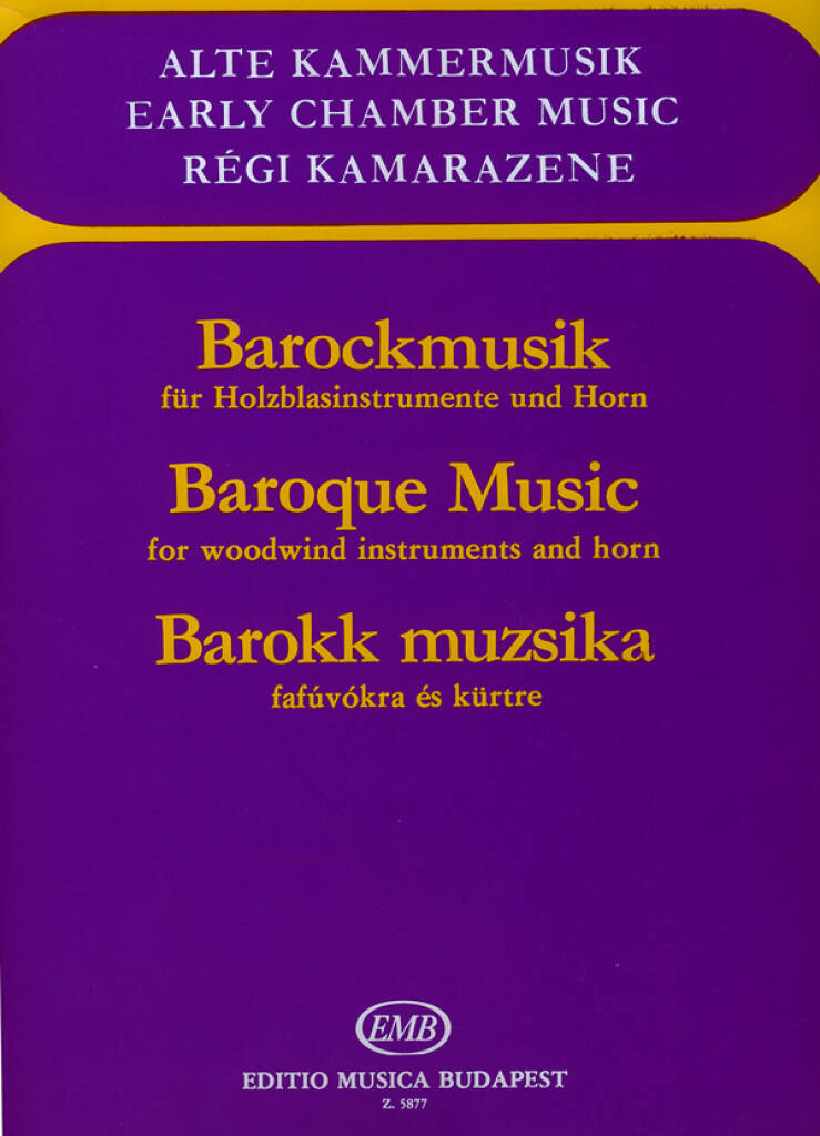 Lörinc Kesztler: Barockmusik für Holzblasinstrumente und Horn: Bois (Ensemble)