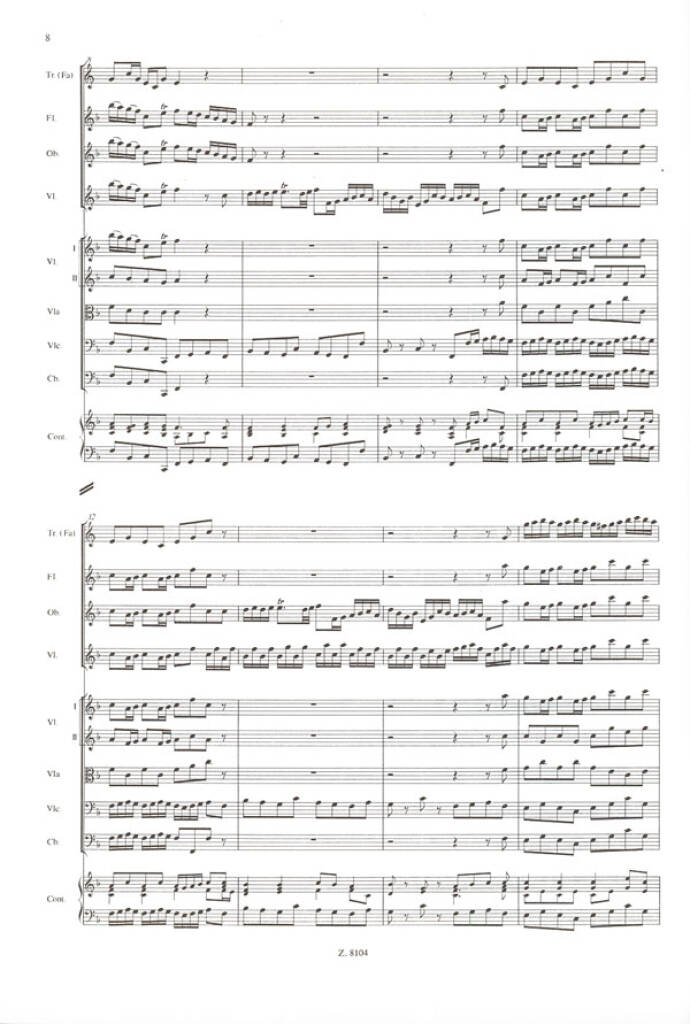 Johann Sebastian Bach: Brandenburgisches Konzert No. 2 MC 12: Orchestre de Chambre
