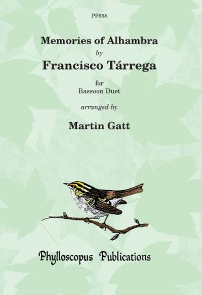 Francisco Tárrega: Memories Of Alhambra: (Arr. Martin Gatt): Duo pour Bassons
