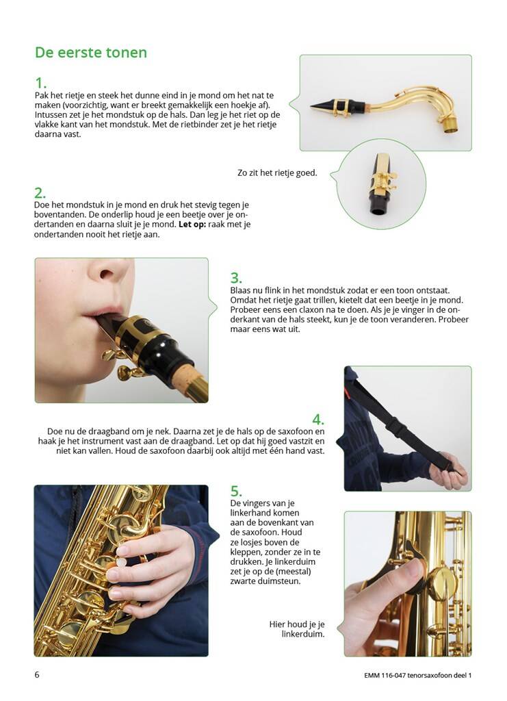 Samen Leren Samenspelen Tenorsaxofoon