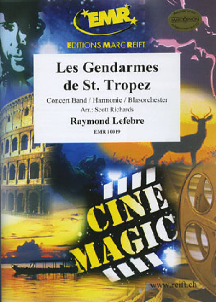 Raymond Lefebre: Les Gendarmes de St. Tropez: Orchestre d'Harmonie