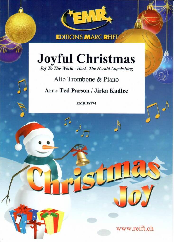 Joyful Christmas: (Arr. Jirka Kadlec): Trombone et Accomp.