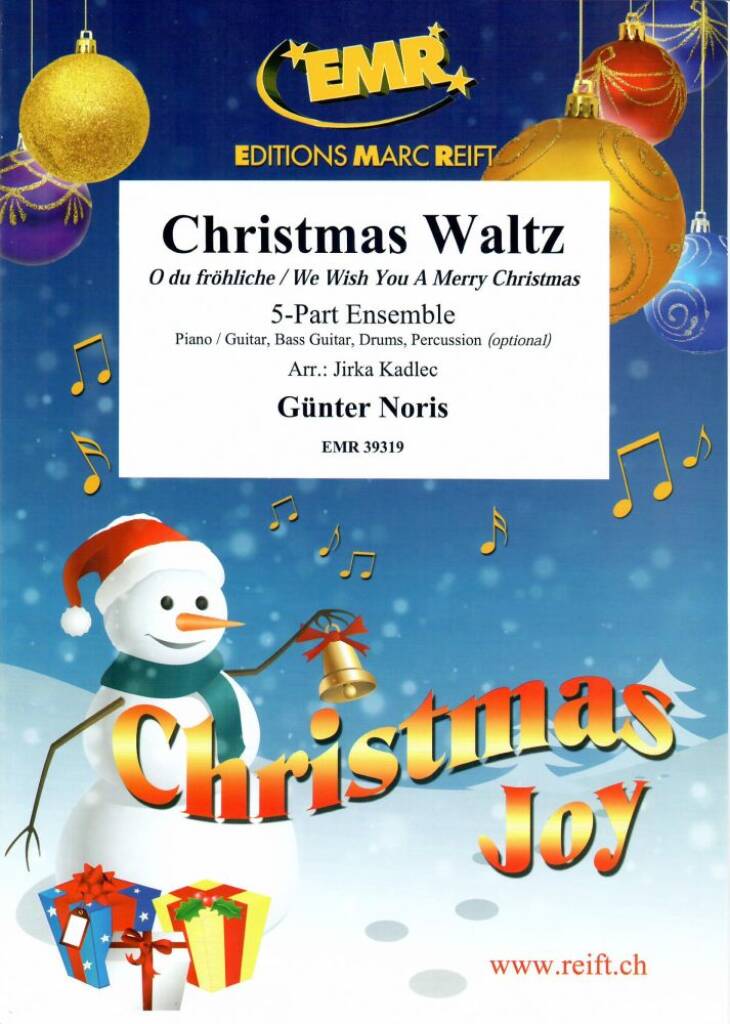 Günter Noris: Christmas Waltz: (Arr. Jirka Kadlec): Ensemble à Instrumentation Variable