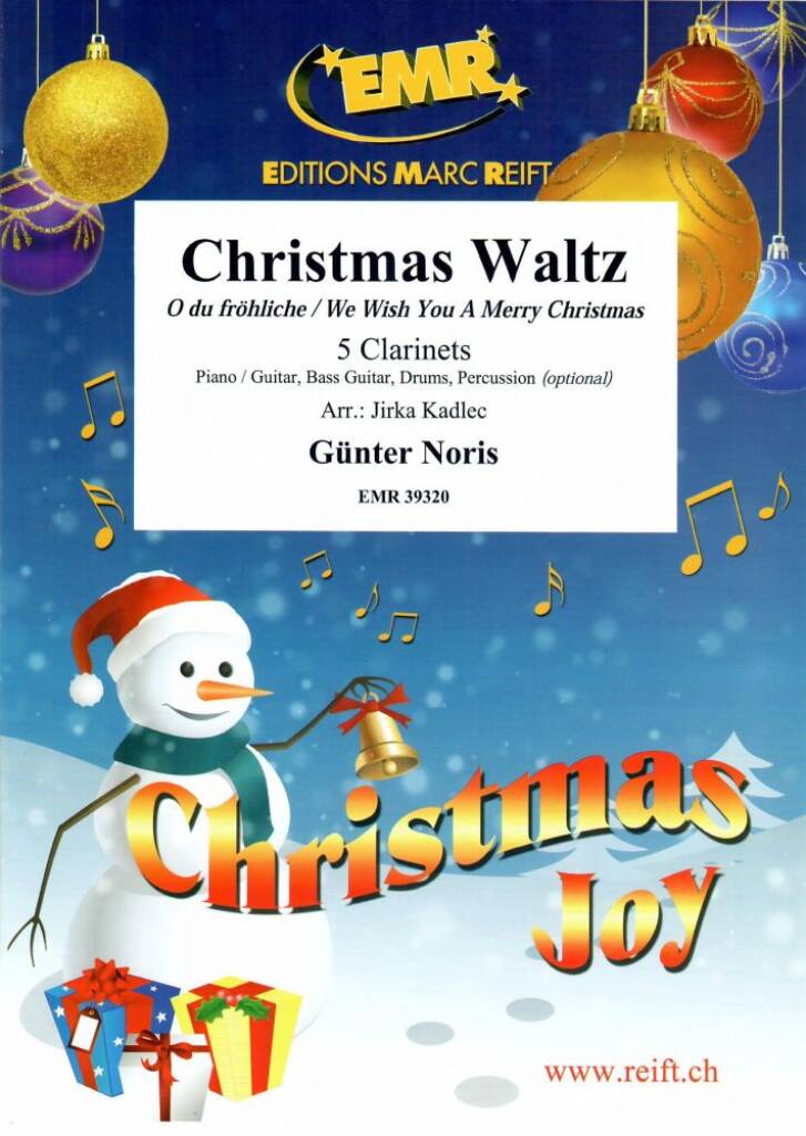 Günter Noris: Christmas Waltz: (Arr. Jirka Kadlec): Clarinettes (Ensemble)