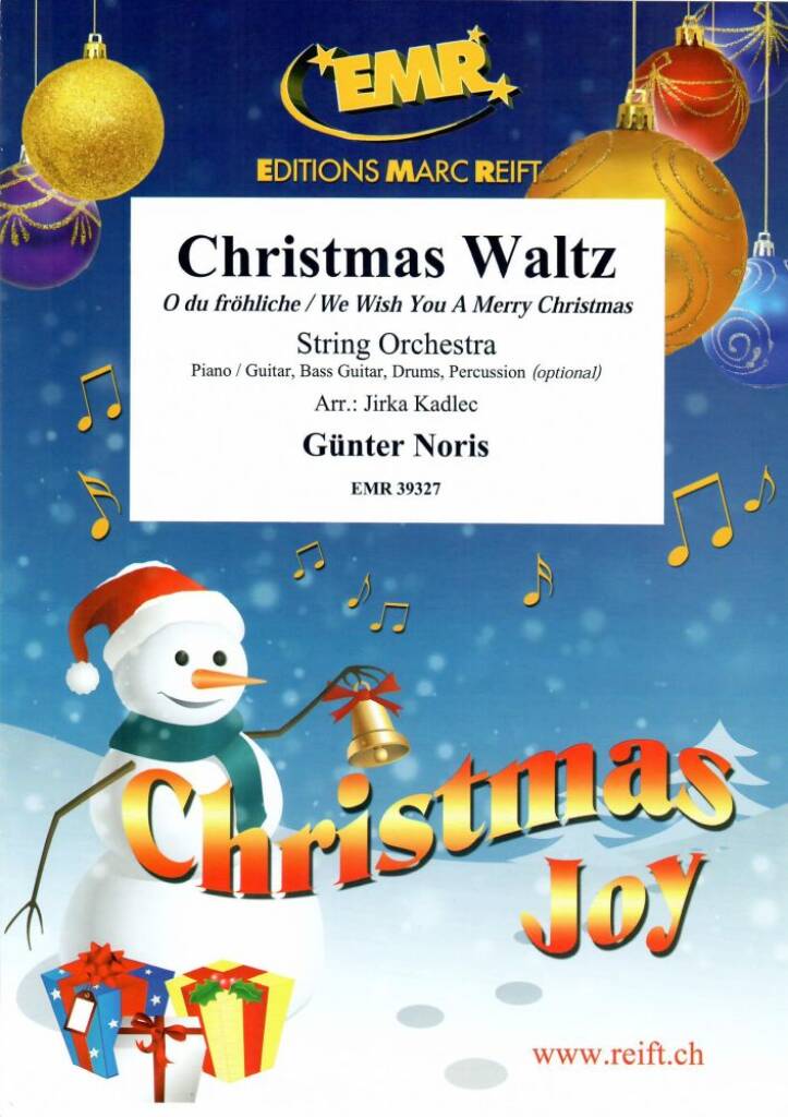 Günter Noris: Christmas Waltz: (Arr. Jirka Kadlec): Orchestre à Cordes