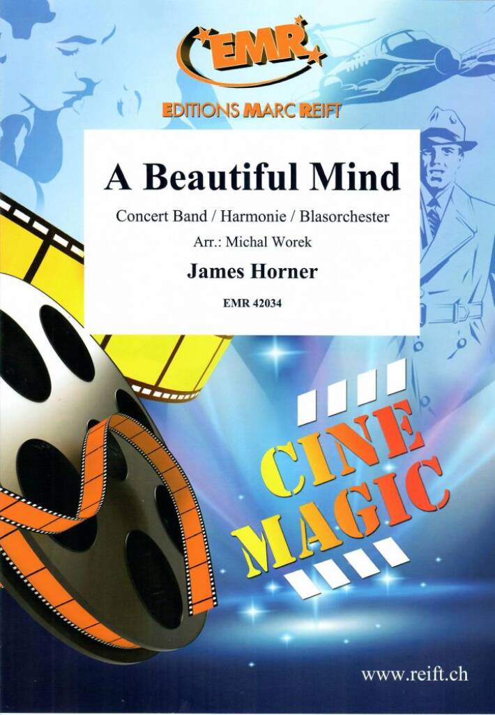 James Horner: A Beautiful Mind: (Arr. Michal Worek): Orchestre d'Harmonie