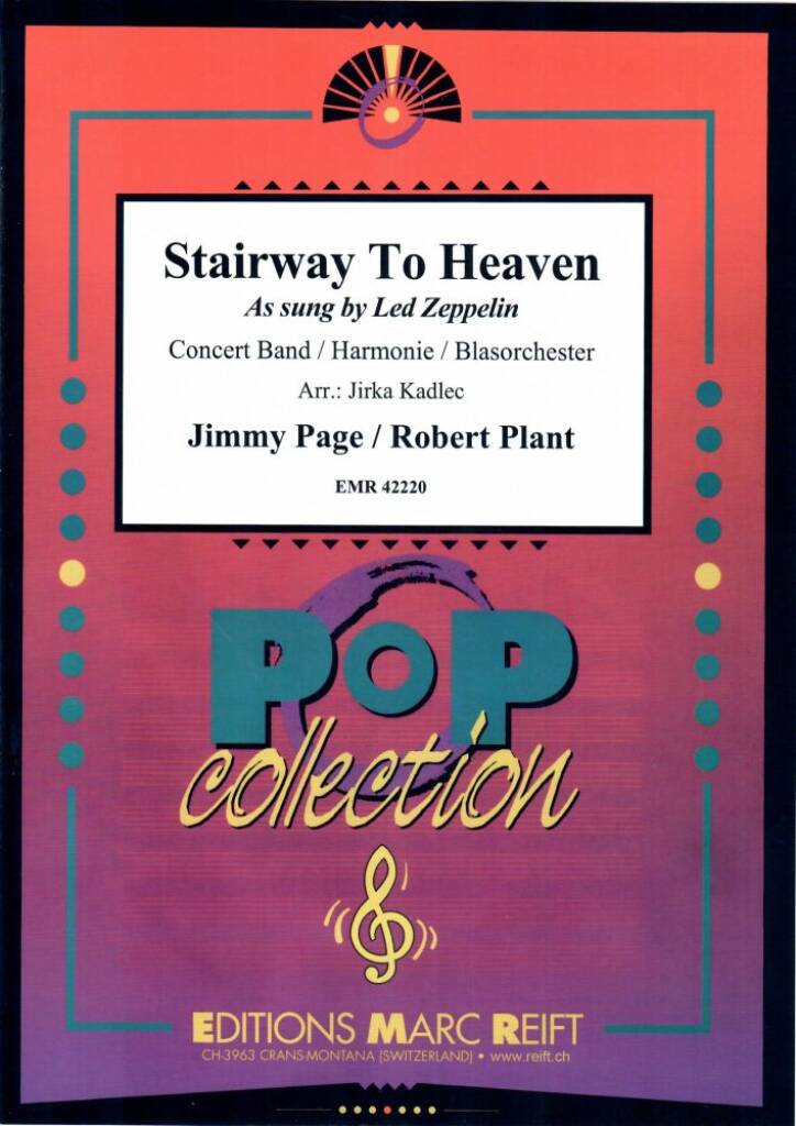 Jimmy Page: Stairway To Heaven: Arr. (Jirka Kadlec): Orchestre d'Harmonie