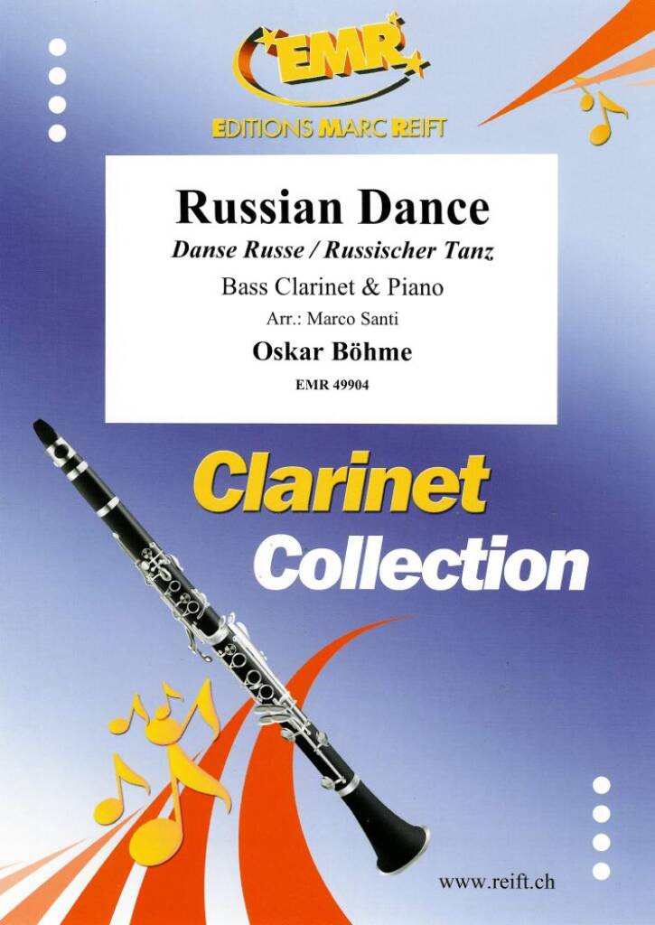 Oskar Böhme: Russian Dance: (Arr. Marco Santi): Clarinette Basse