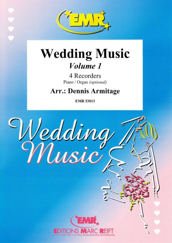 Wedding Music Volume 1: (Arr. Dennis Armitage): Flûte à Bec (Ensemble)