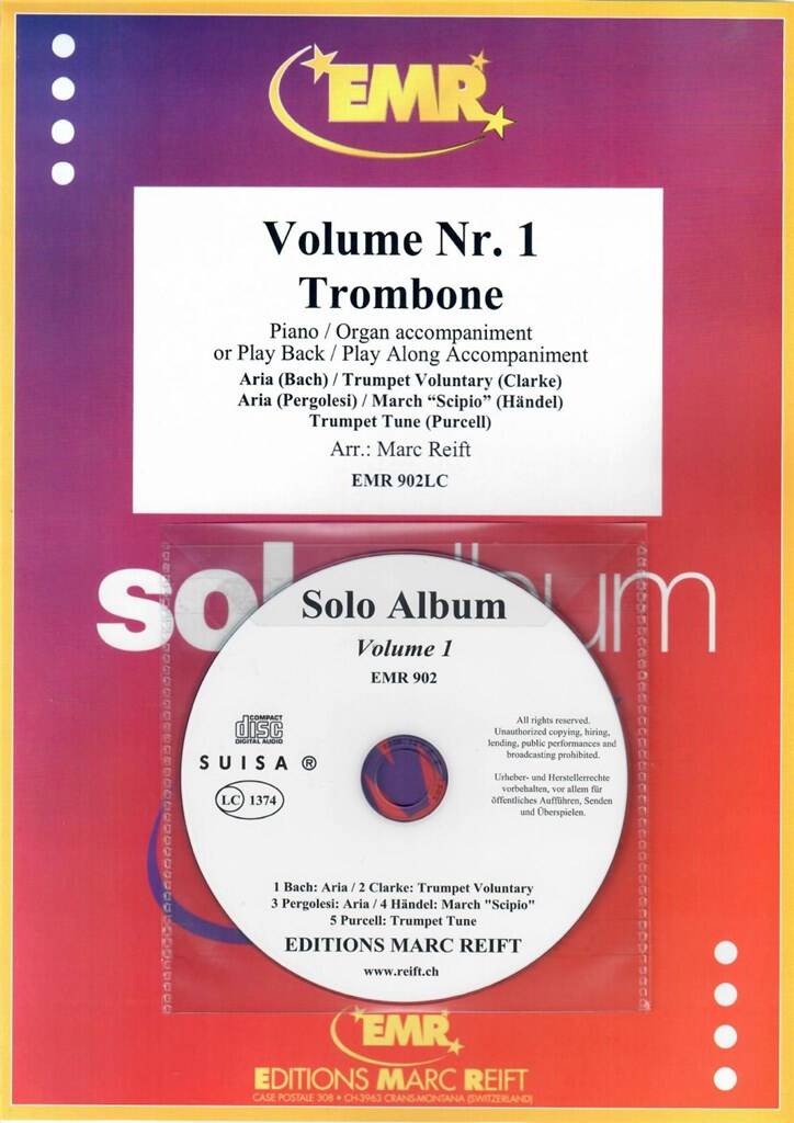 Solo Album Volume 01: Solo pourTrombone