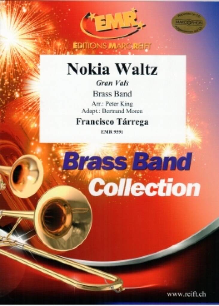Francisco Tárrega: Nokia Waltz: (Arr. King): Brass Band