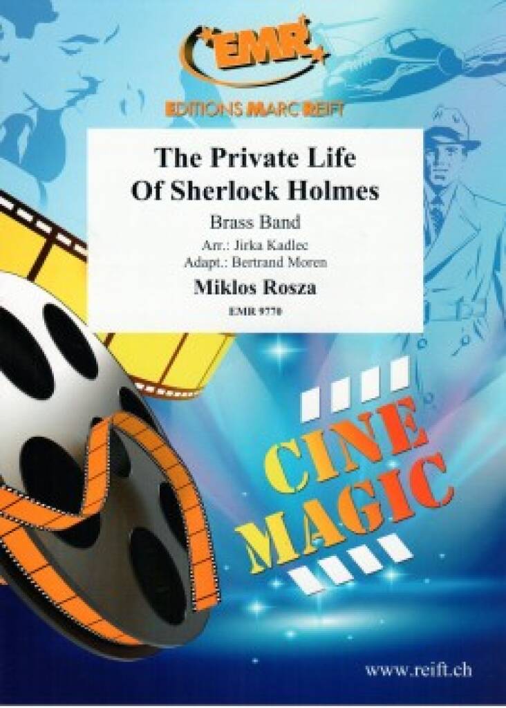 Miklos Rozsa: The Private Life Of Sherlock Holmes: (Arr. Jirka Kadlec): Brass Band