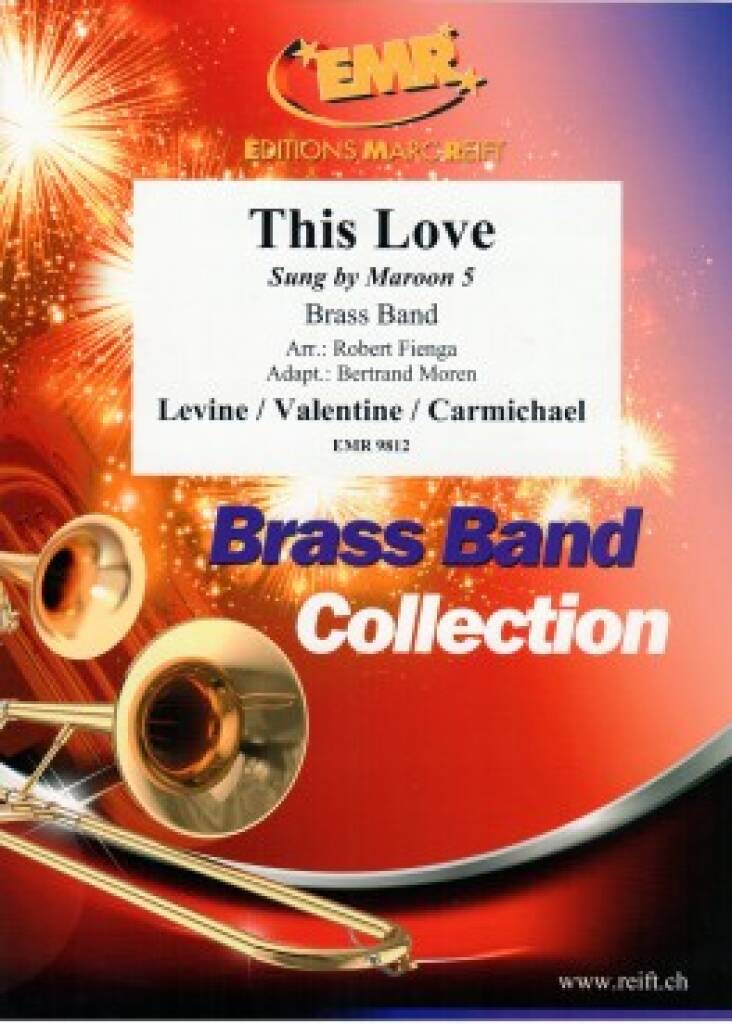 Levine: This Love: (Arr. Fienga): Brass Band