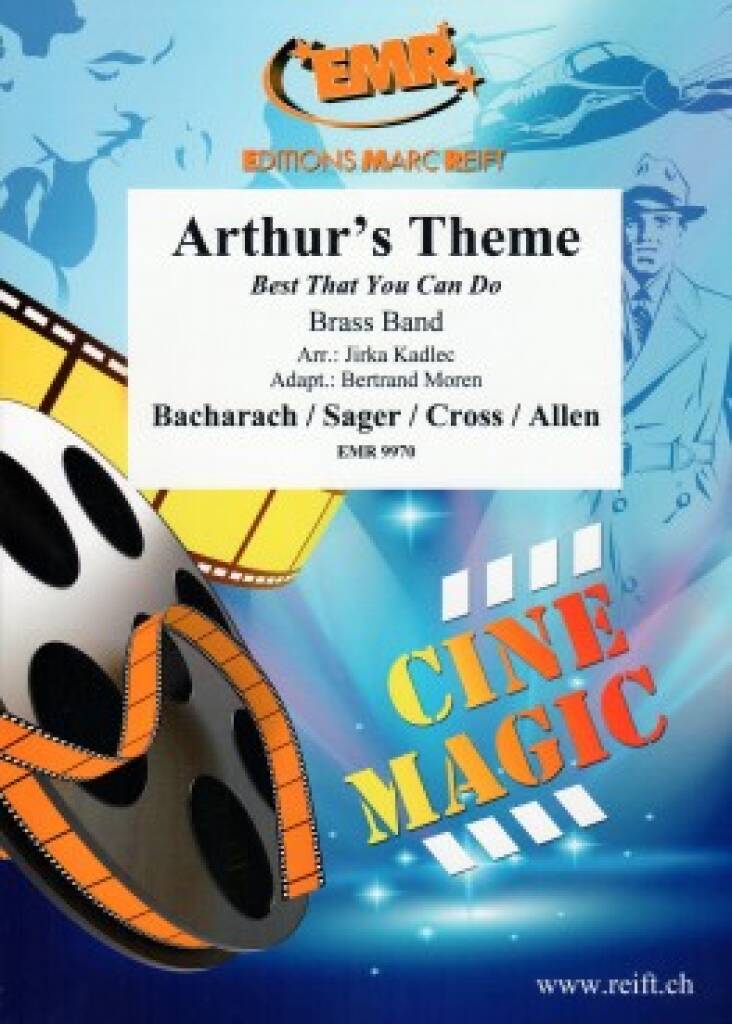 Burt Bacharach: Arthur's Theme: (Arr. Jirka Kadlec): Brass Band