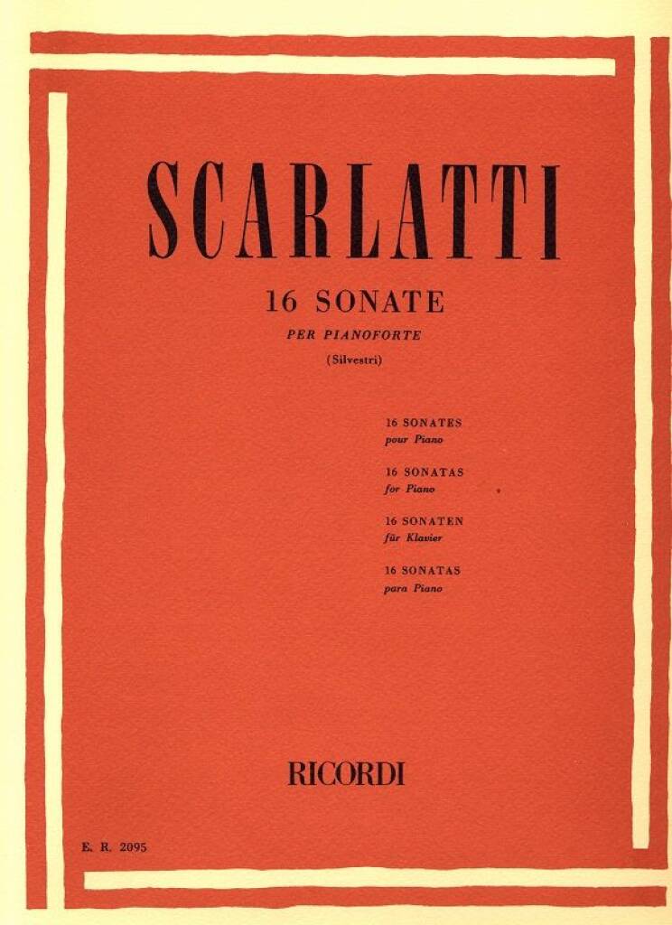 Domenico Scarlatti: 16 Sonate: Clavecin