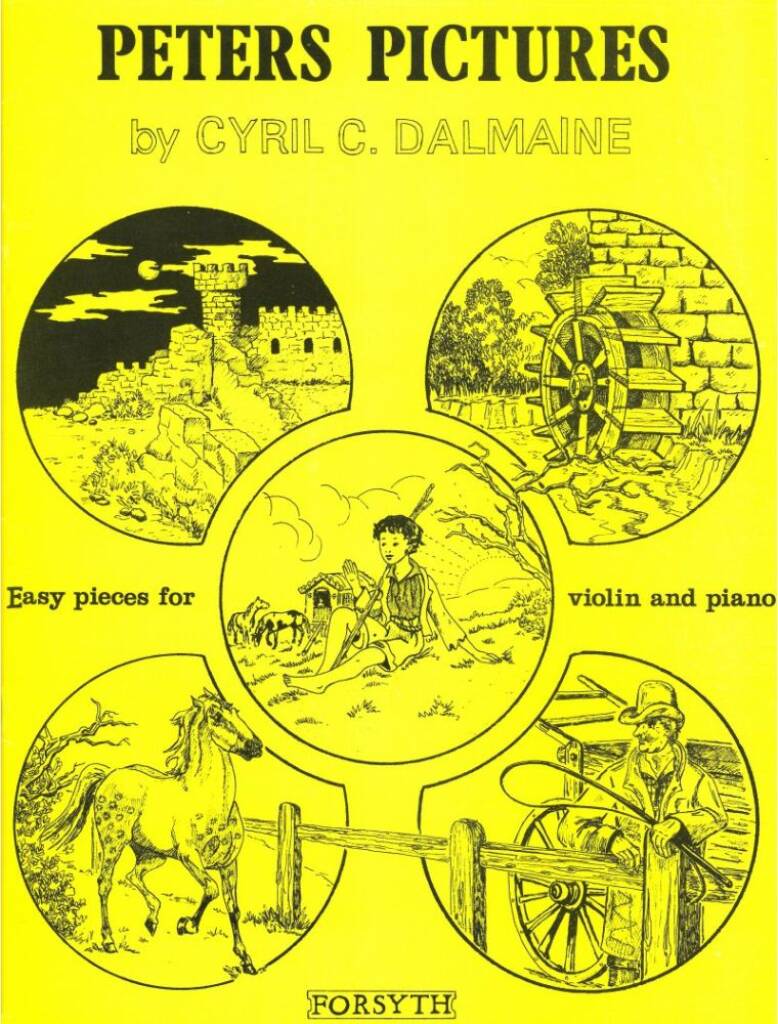 Cyril Dalmaine: Peter's Pictures: Violon et Accomp.