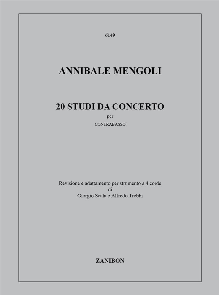 20 Studi Da Concerto Per Contrabbasso