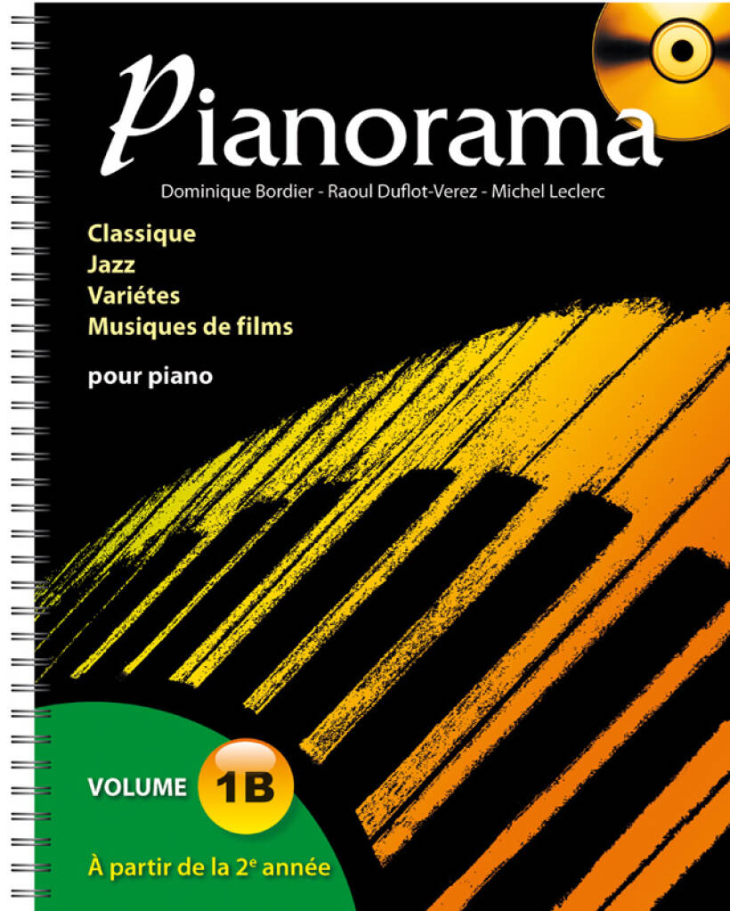 Pianorama Volume 1B: Solo de Piano